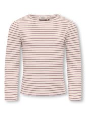 Maude, Stripe top, Mauve