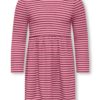 Maude, Stripe dress, Mauve vine