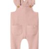 Noella loose sweat overall, Cameo rose