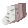Wak wo/bl 4p sock, Shadow Gray