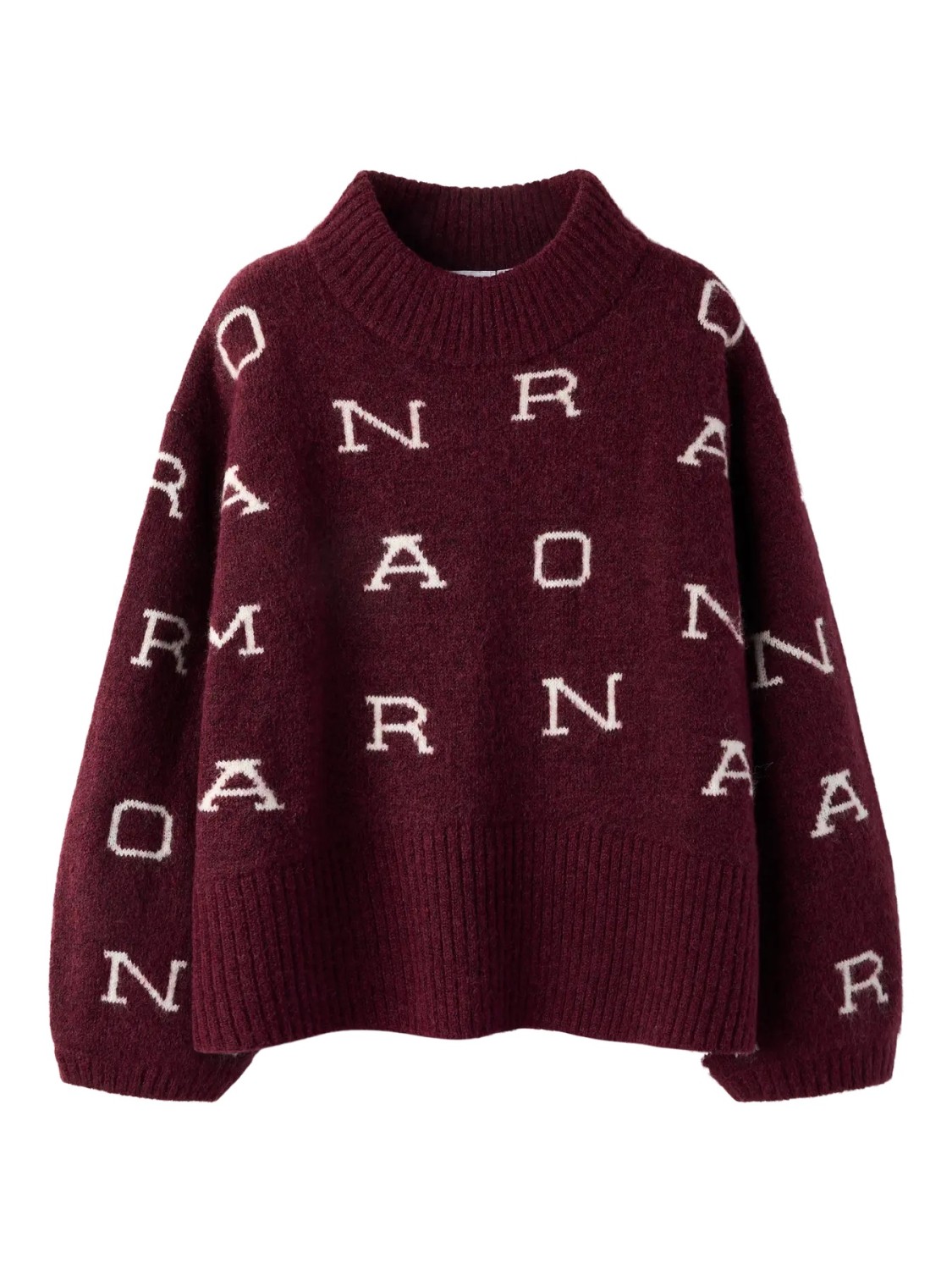 Neify oversize, Burgundy