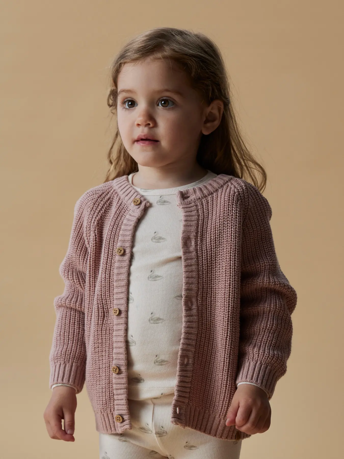 Gavo slim top, Pastel Parcment