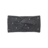 Chyna knit soft headband, Dark Grey