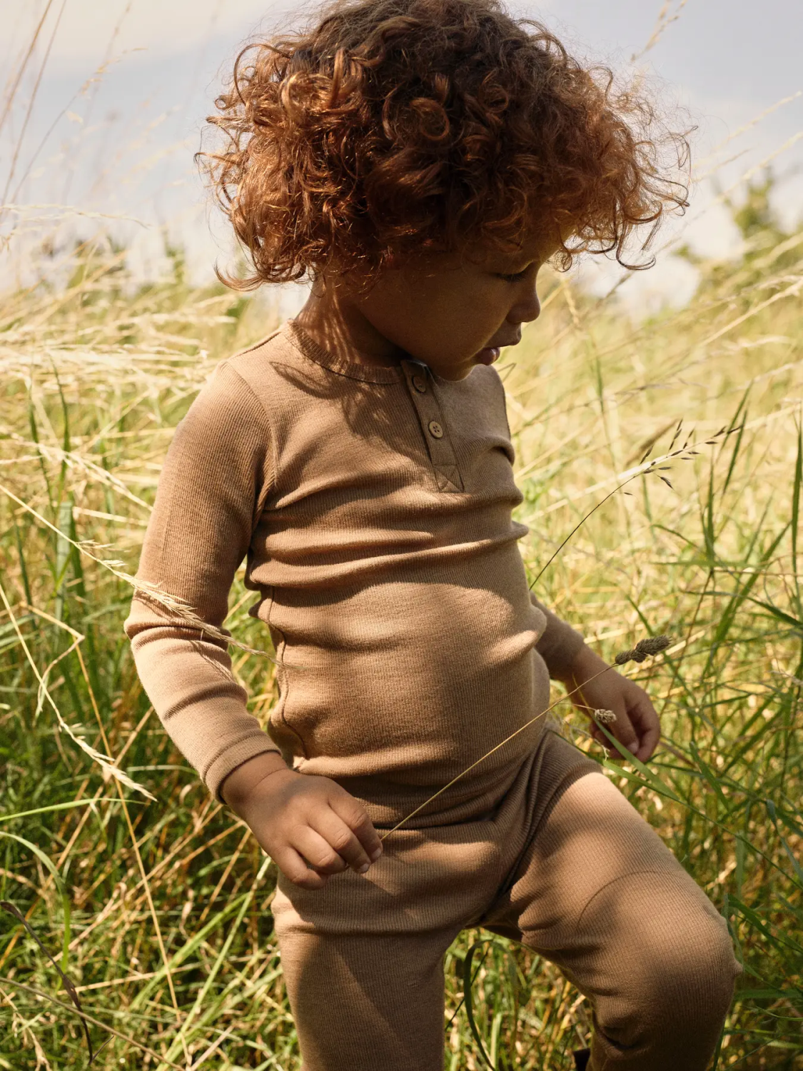 Noel wool slim legging, Tigers Eye