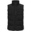 Global puffer vest, Black