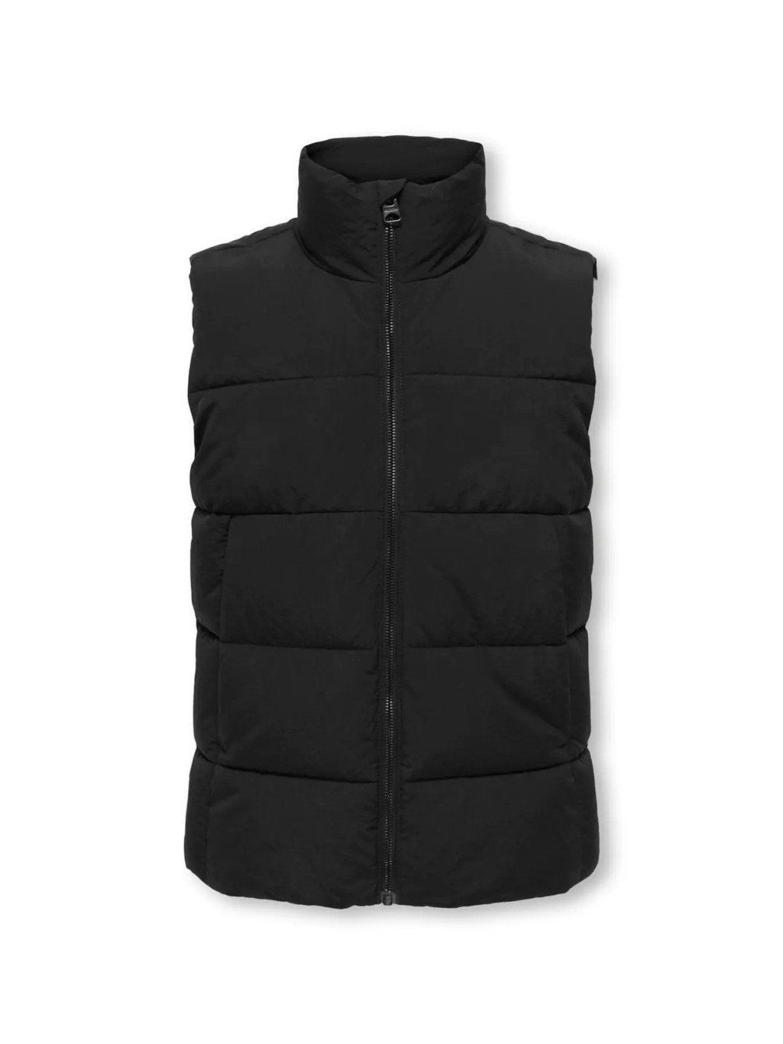 Global puffer vest, Black