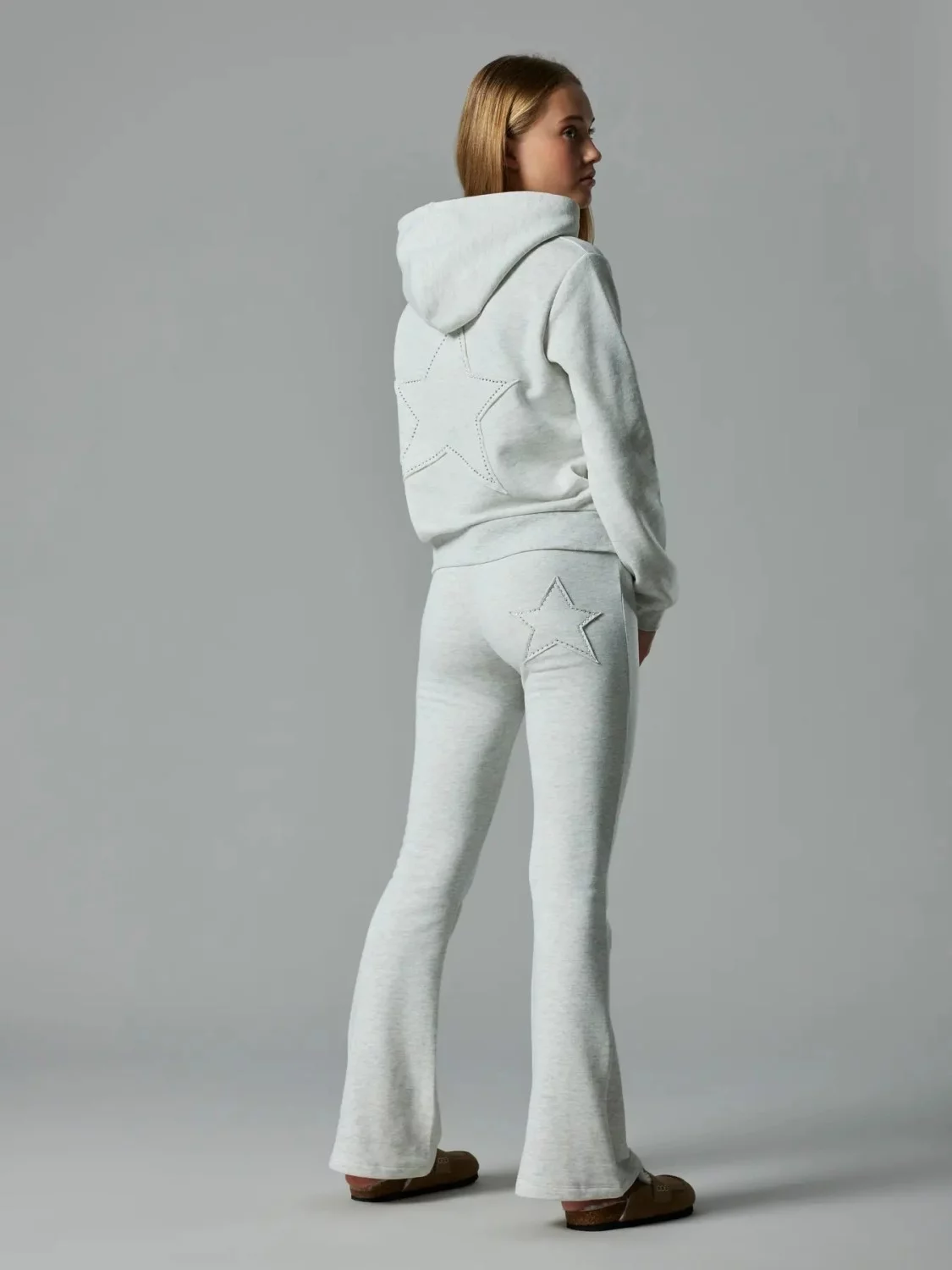 Runic star sweat, Ligth grey