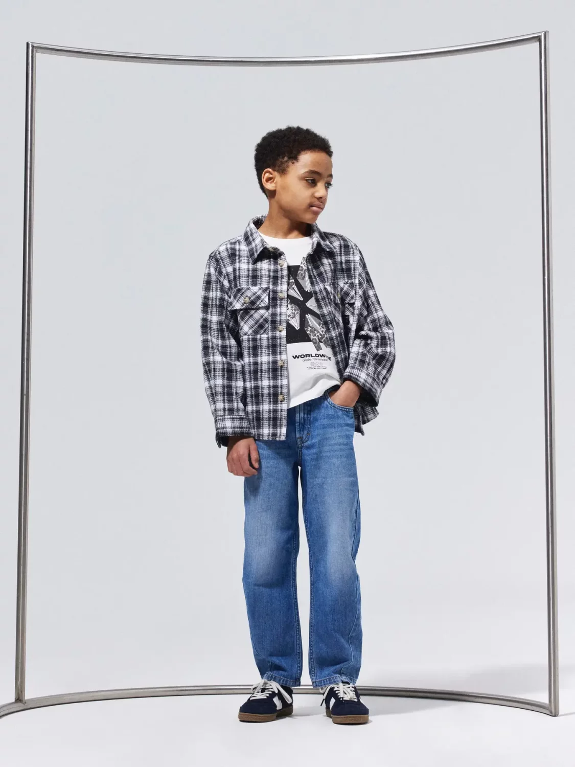 Raming overshirt, Black