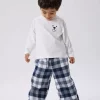 Raul pant box, Navy Blazer