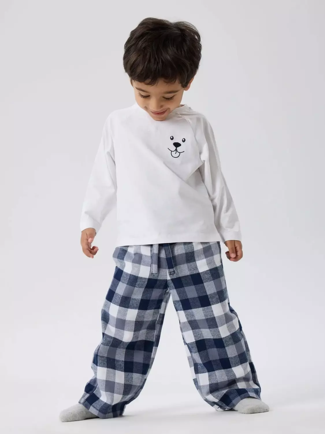 Raul pant box, Navy Blazer