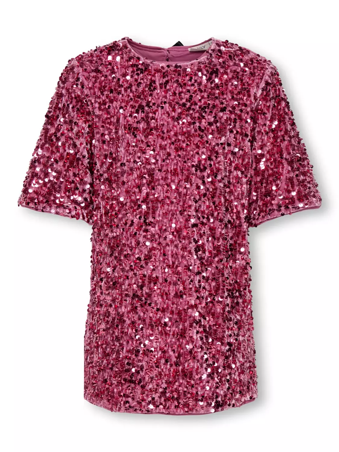 Confidence Sequins dress, Rose Wine