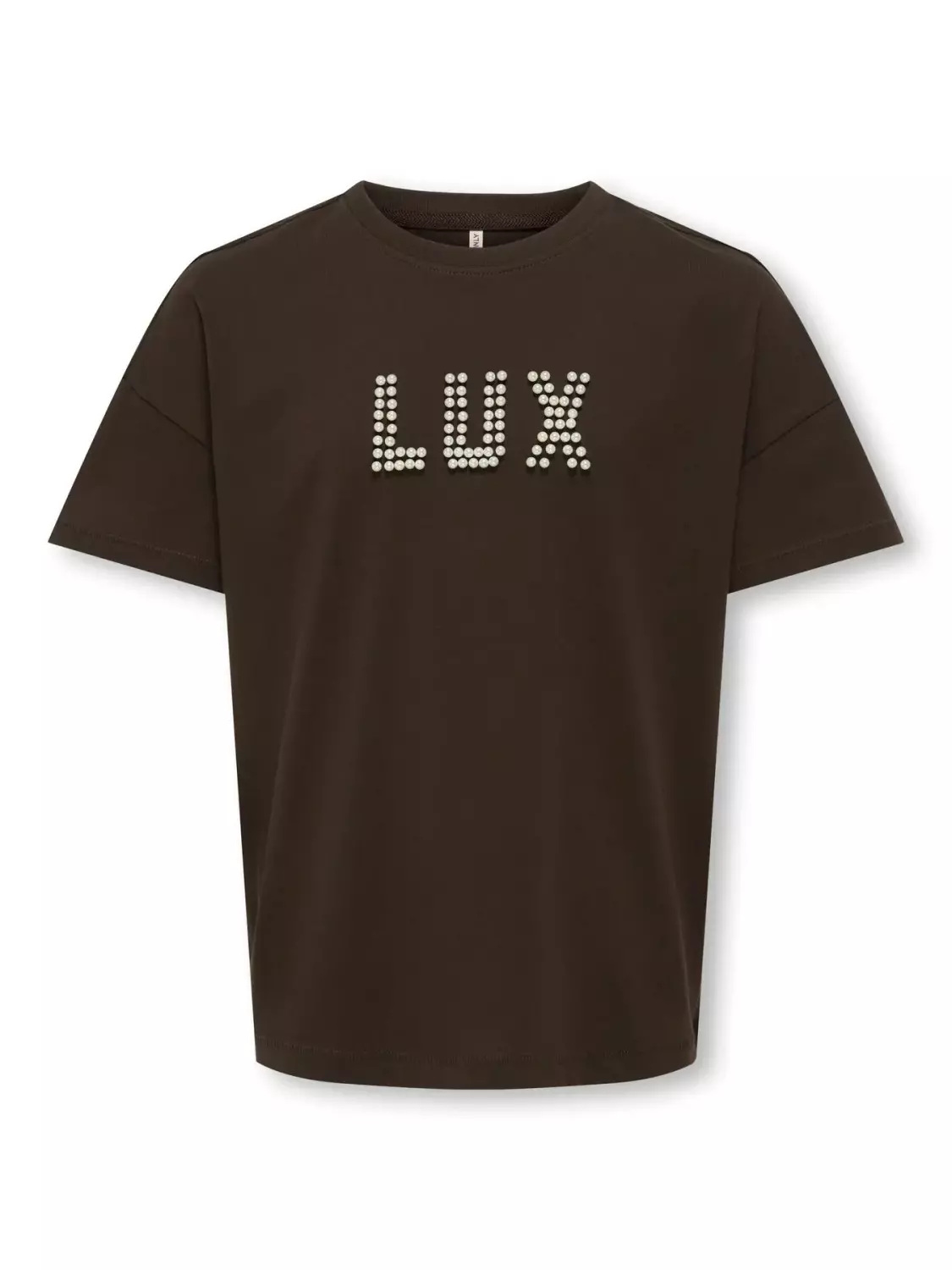 Kate Pearl top, Black coffee