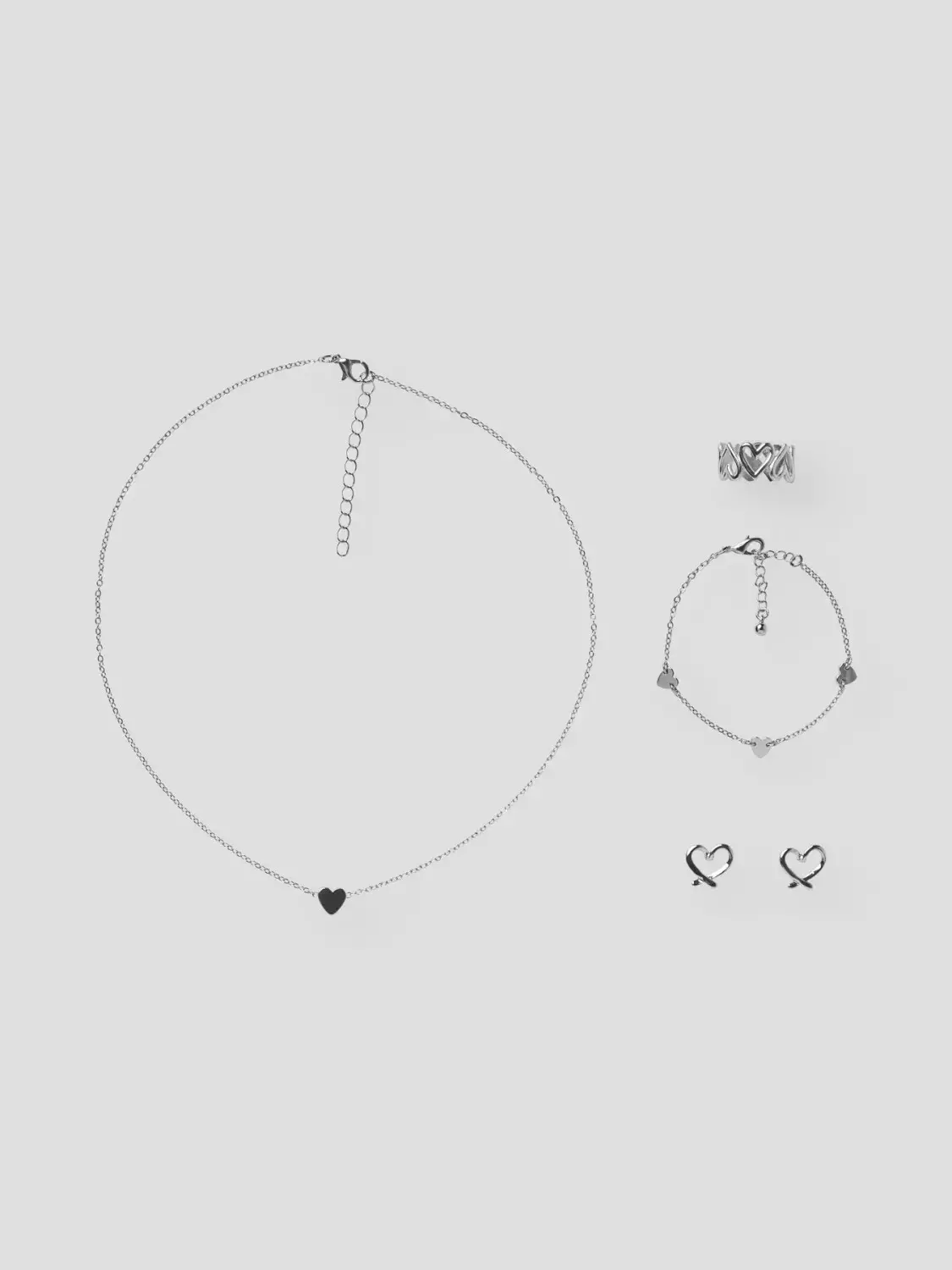 LMTD Ralove jewelry set, Silver