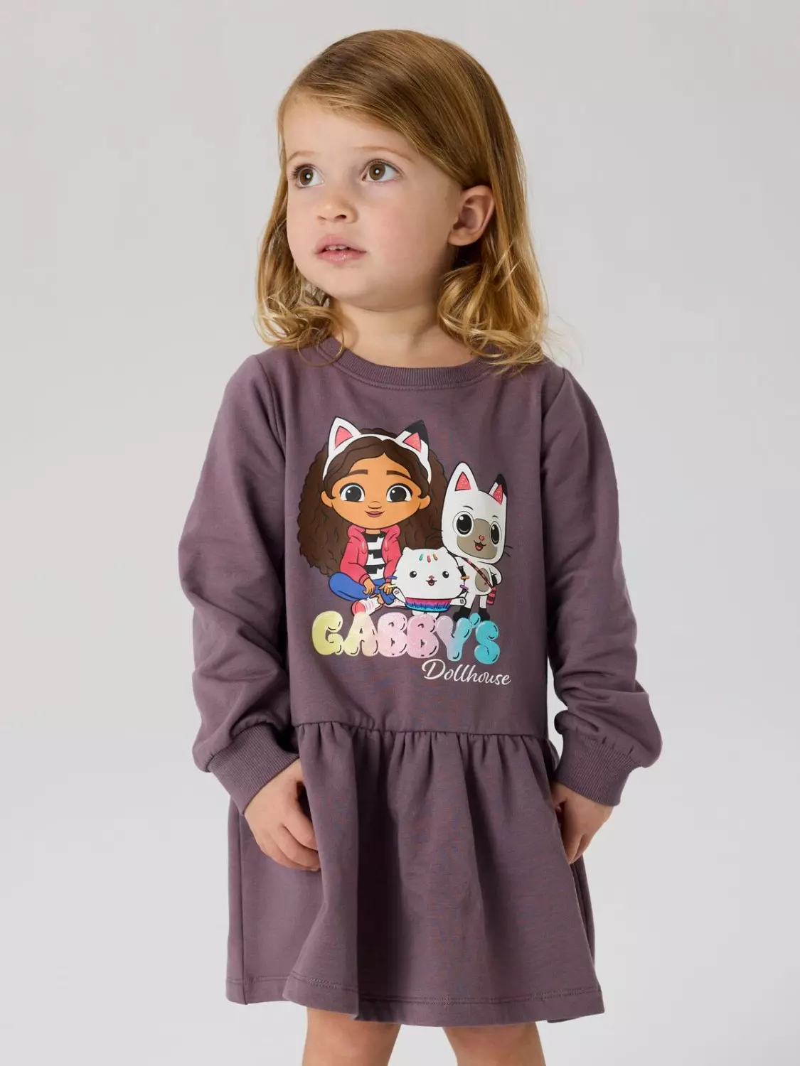 Nuri Gabby swe dress, Moonscape