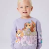 NMFjara Pawpatrol sweat, Lavender gray
