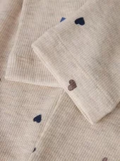 NMFnutti leggings, Peyote melange