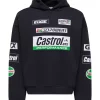 Castrol hoodie sweat, Jet Black