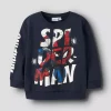 NMMfloyd, spiderman sweat, Navy
