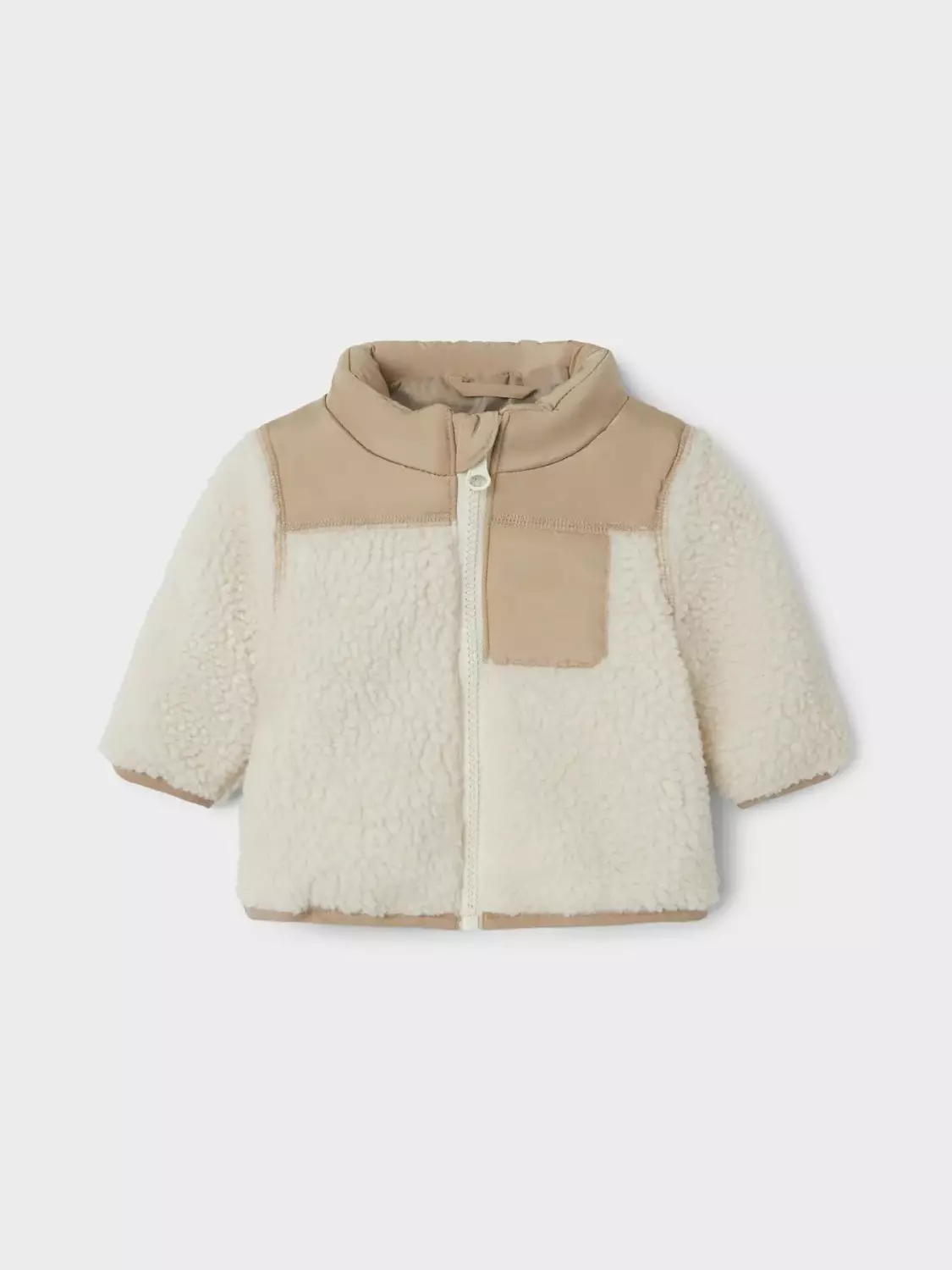 NBNmosie Teddy jacket, Whitecap