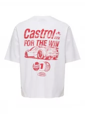 osjCASTROL rlx tee, Brigth white