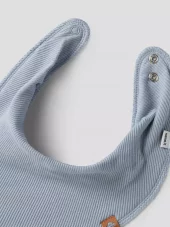 NBMyasim rib scarf, Blue fog