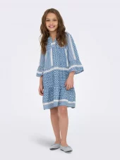 Alberte life 3/4 dress, Coronet Blue