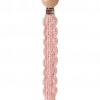 NBNlimo crochet pacifier string, Misty Rose