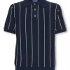 OSJsaim stripe polo, Dark Sapphire