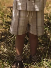 NMMfibert loose shorts, Coconut Milk