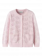 NMFfiaja knit card, Cradle Pink