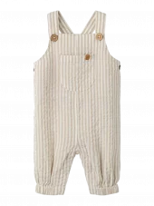NBMfausto loose overall, Coconut milk stripes