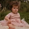 NBFfanella body dress, Peach whip