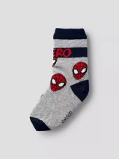 NMMfranky Sipderman sock, Grey HERO