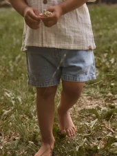 NMMfunda loose dnm shorts, Medium Blue