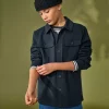 OSJnew kodyl overshirt sweat, Dark Navy