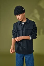 OSJnew kodyl overshirt sweat, Dark Navy