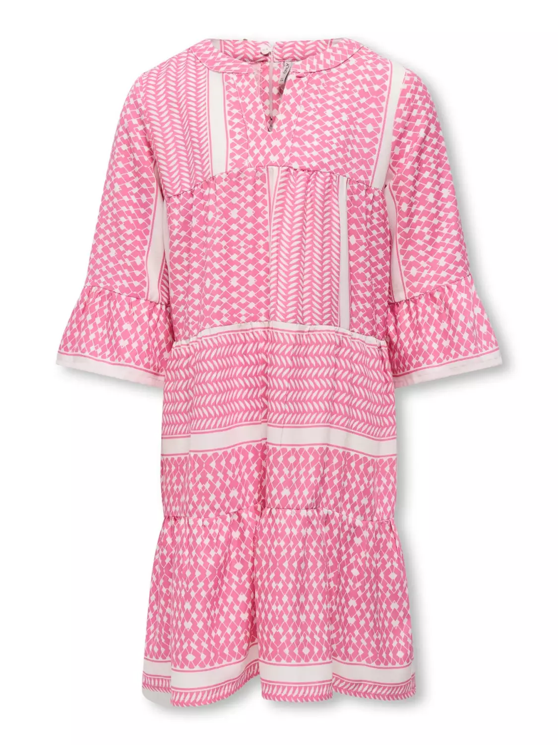 KOGalberte 3/4 dress, Fuchsia Pink