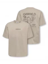 OSJgarfield life tee, Silver Lining