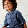 NMMjared terry polo, Vintage indigo