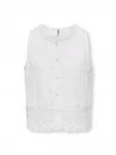 KOGlucy top, Cloud Dancer