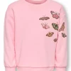 KMGbutterfly boxy print, Tickled Pink