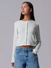 NLFseher cardigan, Ice Water