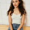 NLFseher short strap top, Ice Water