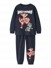 NMMjalmer paw nightset, Navy Blazer
