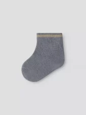 NBMelove stripe sock, Sleet