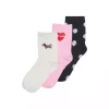 KOGine 3p socks, Cloud Dancer