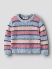 NMFlernort knit, Subdued blue