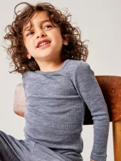 NMNwax wool Rib, Folkstone gray