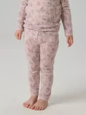 NMFwang wool leggings, Violet Ice