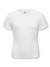 KOGlucky s/s o neck, Cloud dancer